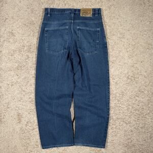 Vintage Men’s Southpole 32 x 30 Y2K Baggie Fit Jeans Blue Skater